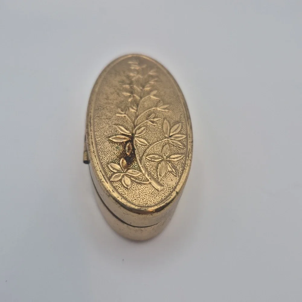 Vintage Max Factor Lipstick Compact Case 1950's READ